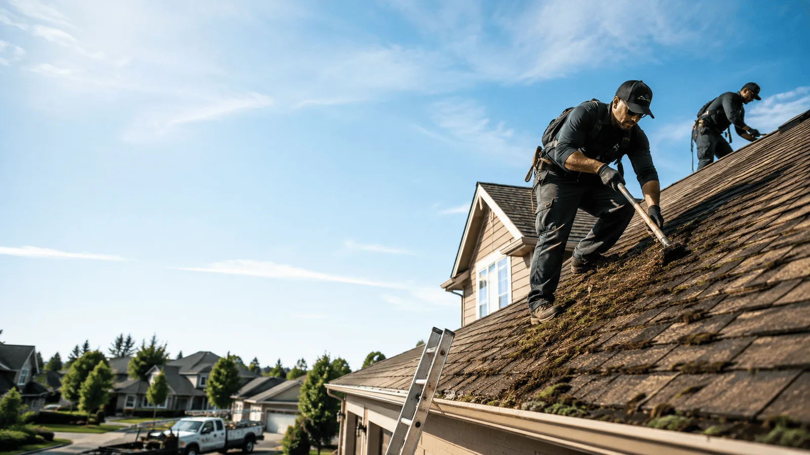 Roof Moss Removal in Vulcan, MI near me